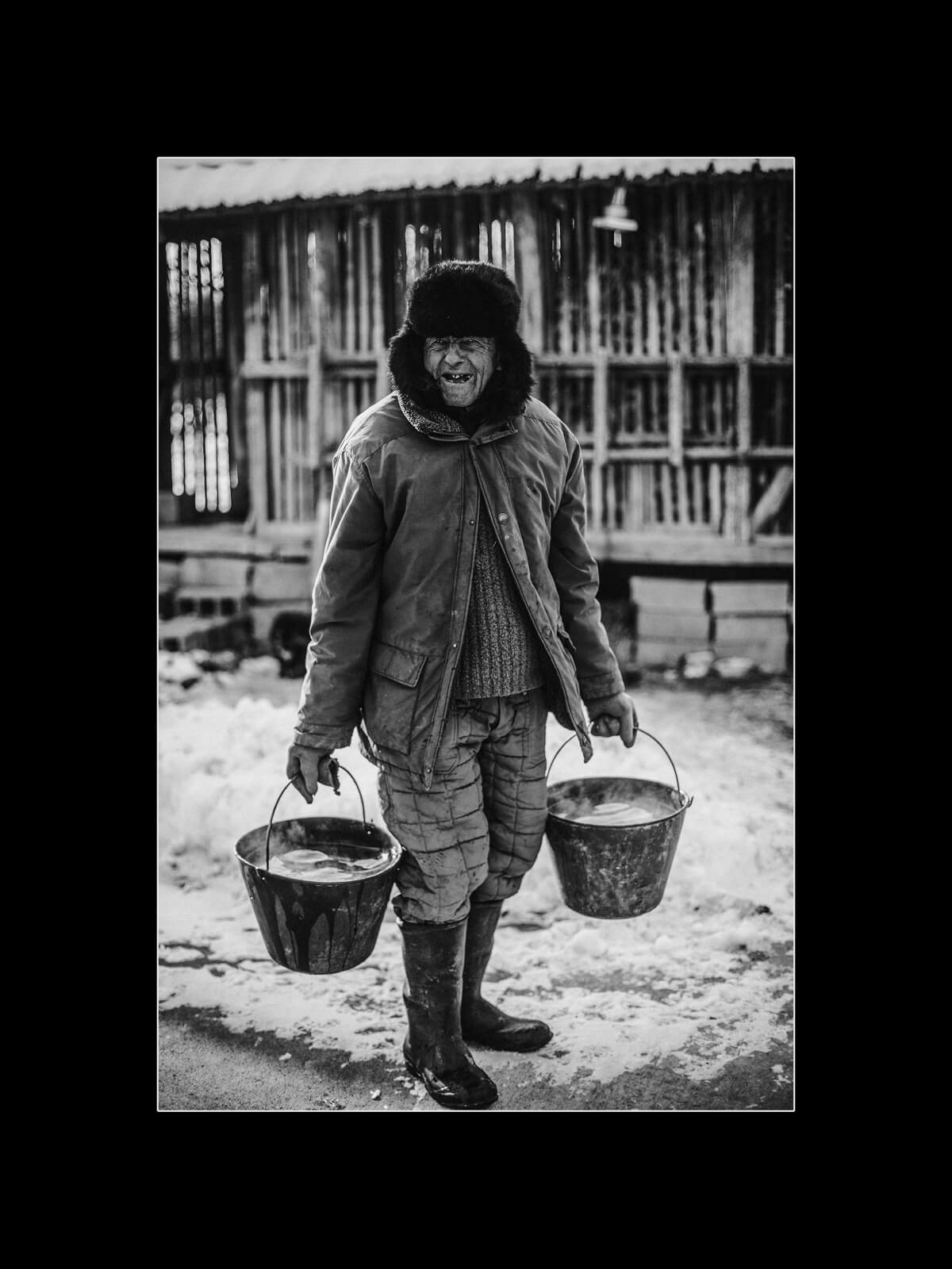 Leon Bijelic - Winter in a village copy
