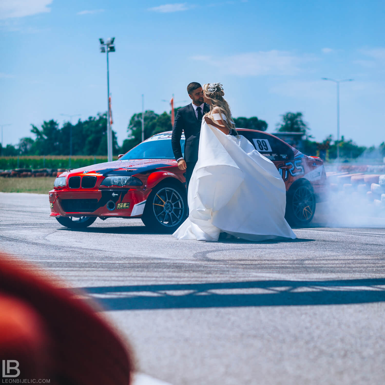 WEDDING BELGRADE - TIJANA I MARKO - LEON BIJELIC PHOTOGRAPHY PHOTOGRAPHER - SERBIA - SRBIJA - BEOGRAD - AUTOKOMERC KARTING CENTAR